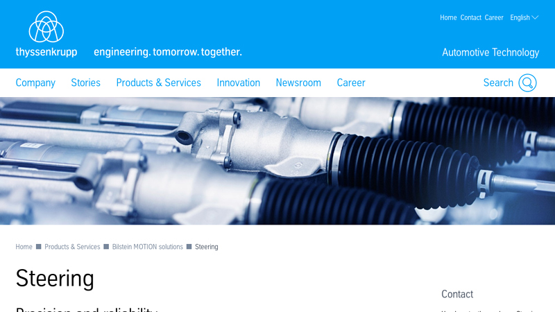 Individual Steering Systems for Automotive Industry