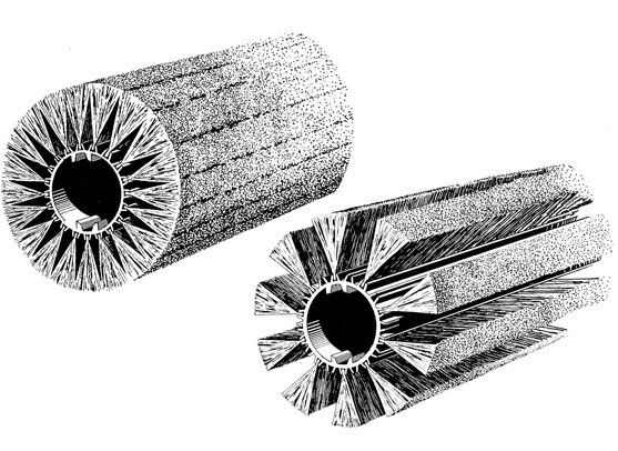 Industrial Brushes for Aluminum Extrusion