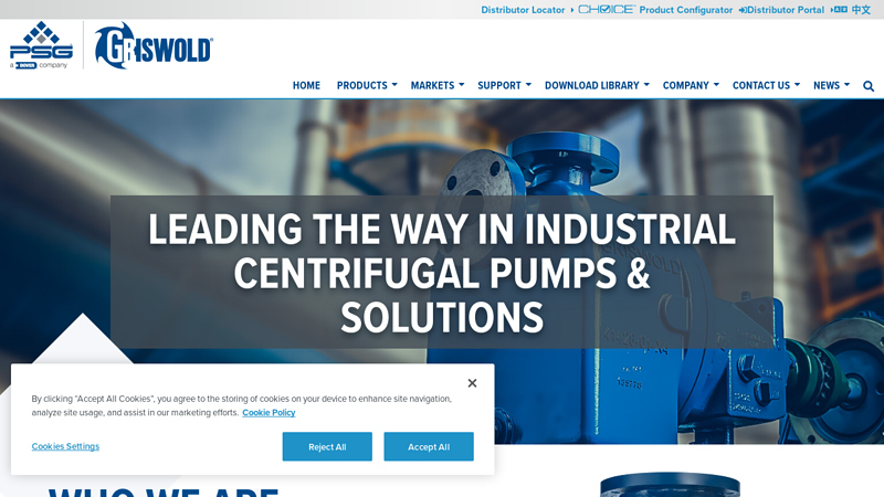 Industrial Centrifugal Pumps & Solutions