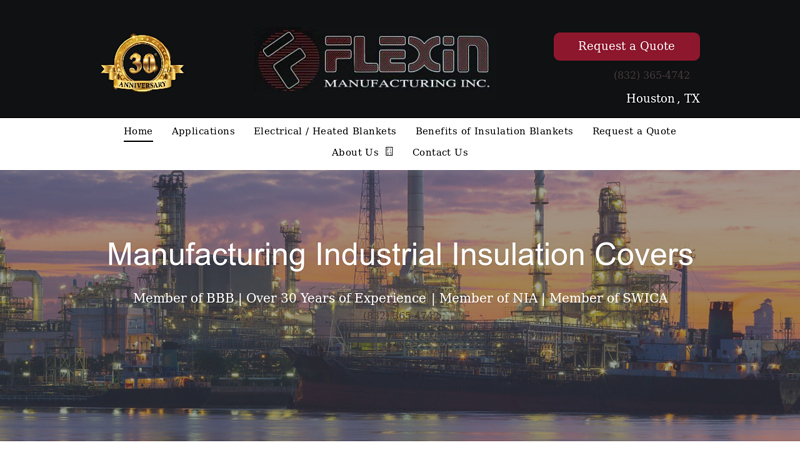 Industrial Insulation Blankets