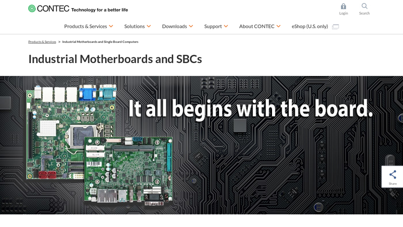 Industrial Motherboards and SBCs