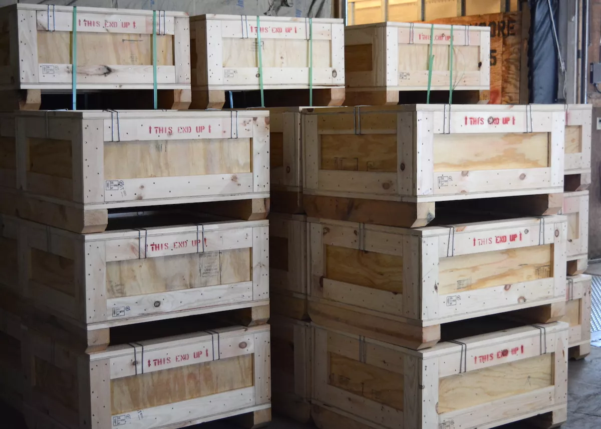 Industrial Packaging: Custom Crates & Pallets