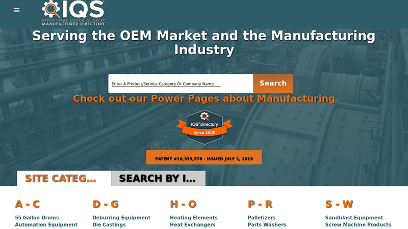 Industrial Quick Search