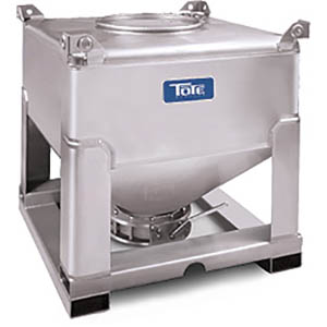 Industrial Tote Systems & Bins for Bulk Material Handling