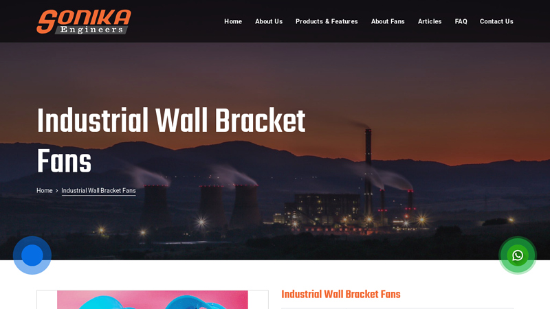 Industrial Wall Mount Fans Suppliers and Manufacturer