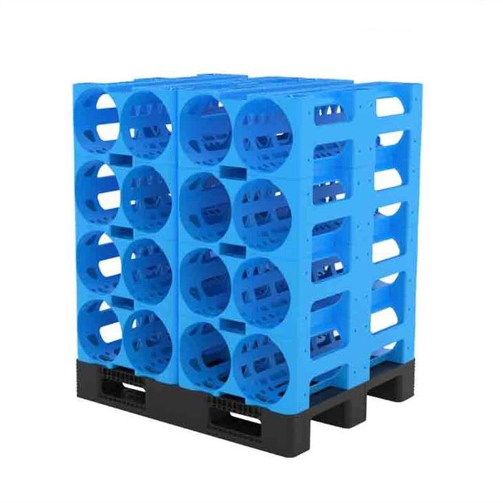 Industry-Leading Plastic Pallets & Bottled Water Racks