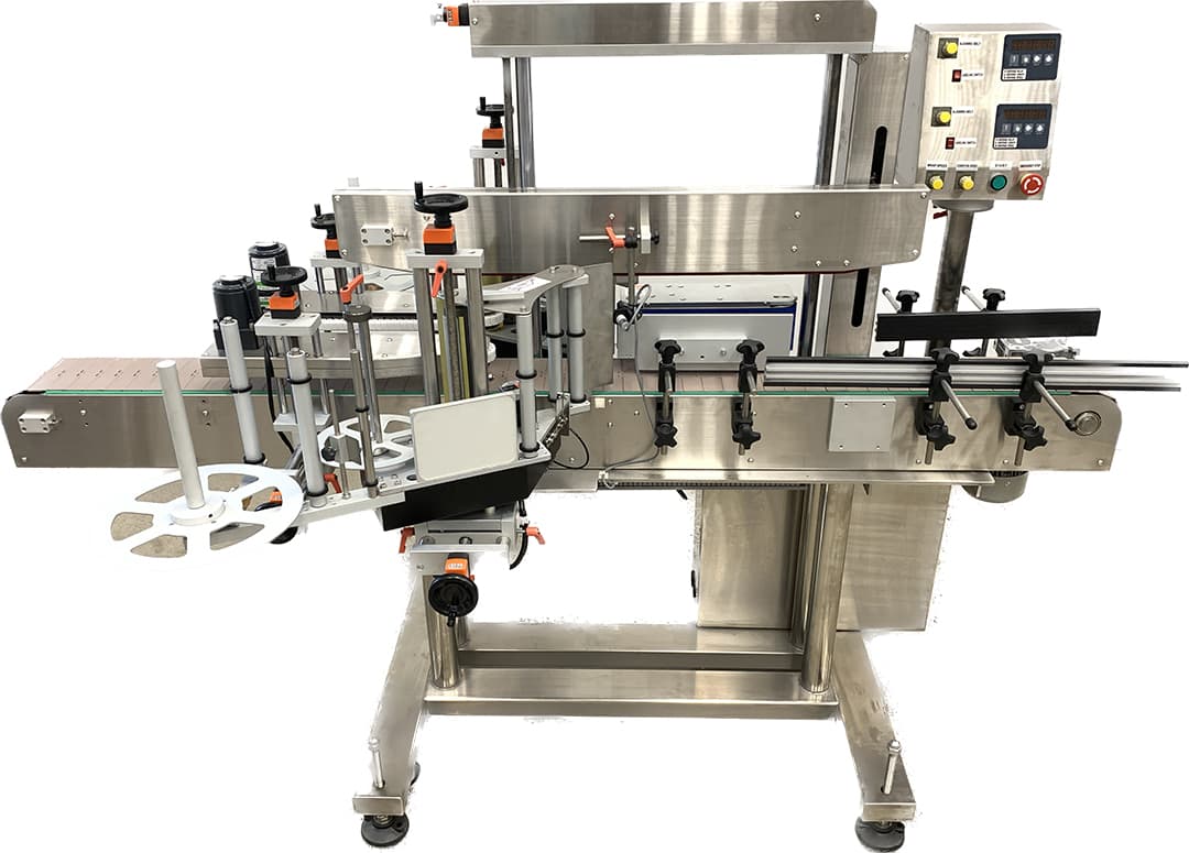 Inline Labeling Equipment for Bottles, Cans
