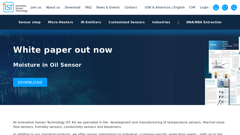 Innovative Sensor Technology