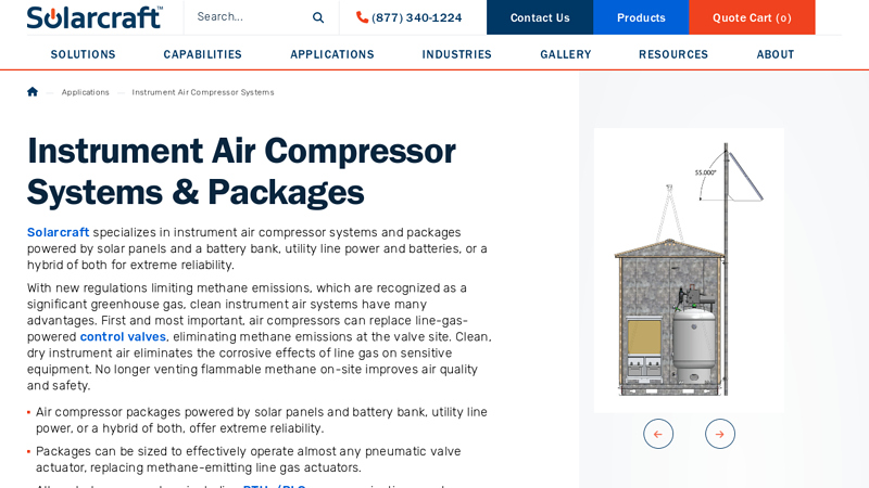 Instrument Air Compressor Systems & Packages