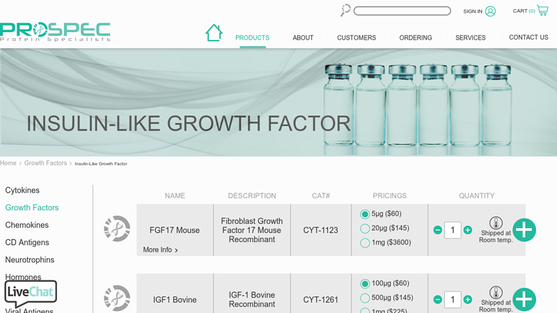 Insulin Like Growth Factor 1 Protein