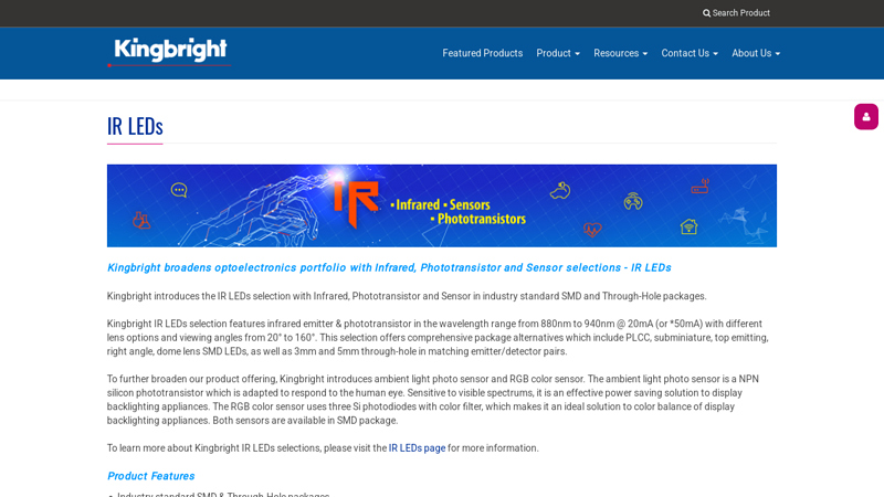 IR LEDs