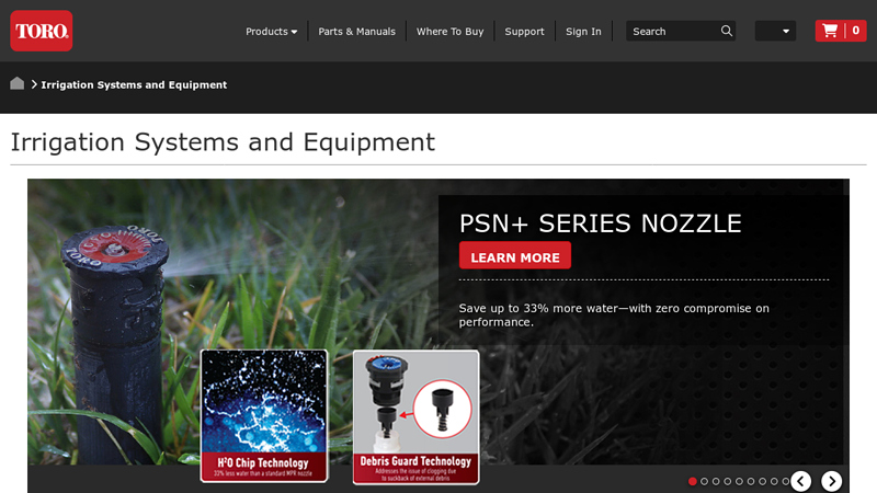 Irrigation Systems, Sprinklers, Controllers, and Drip Equipment