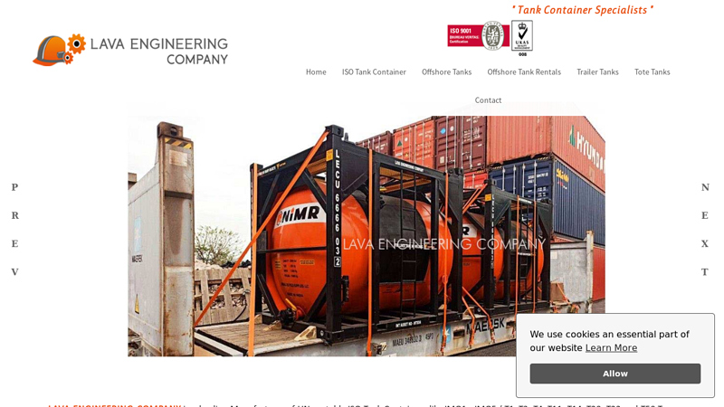 ISO Tank Containers, offshore tanks, Trailer tanks manufacturer