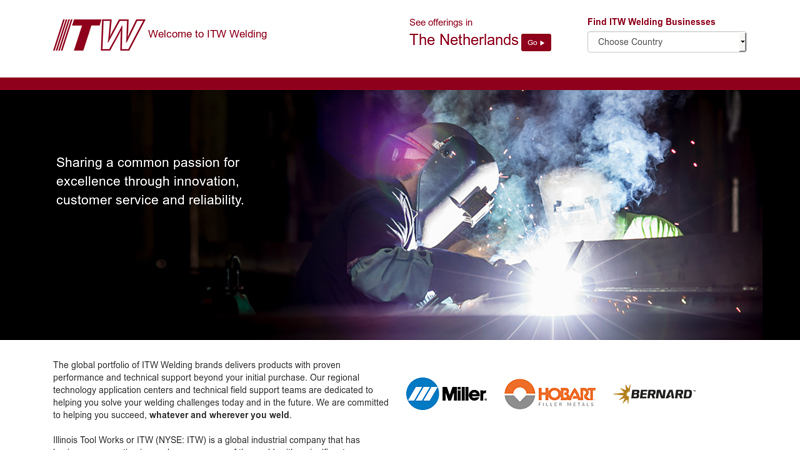 ITW Welding Global Welding Brands
