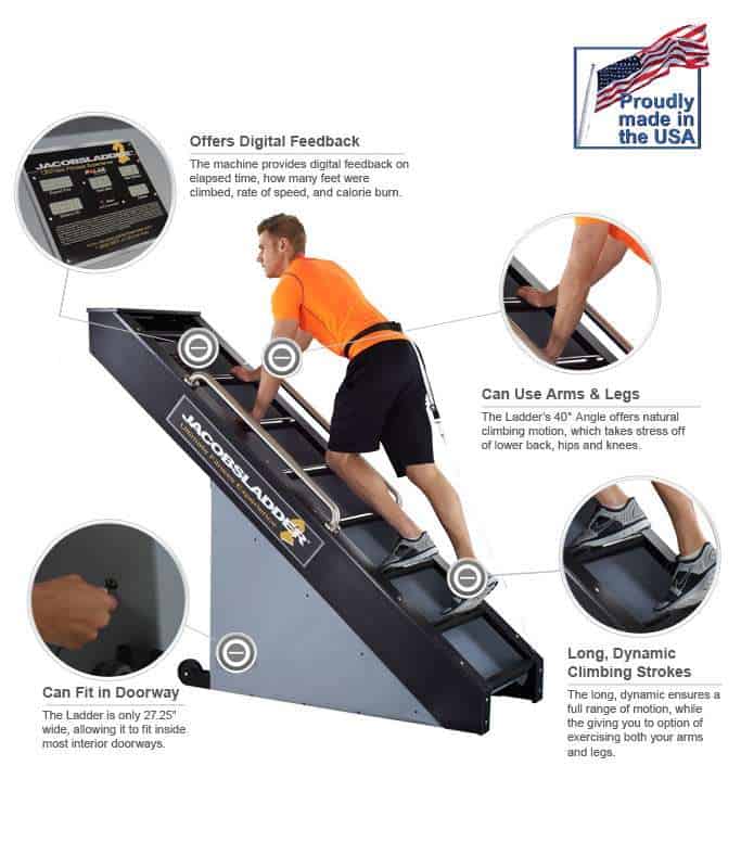 Jacobs Ladder Cardio Machine