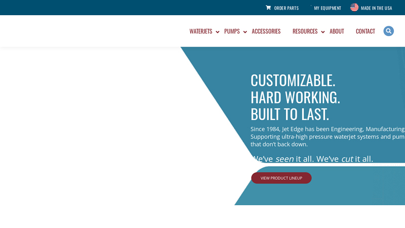 Jet Edge Waterjet Systems