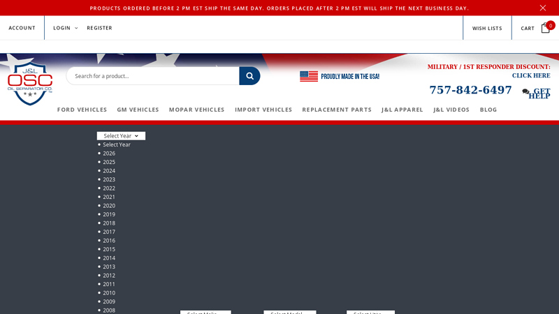 J&L Oil Separator Co.