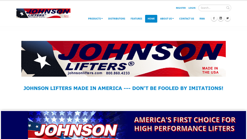 Johnson Lifters