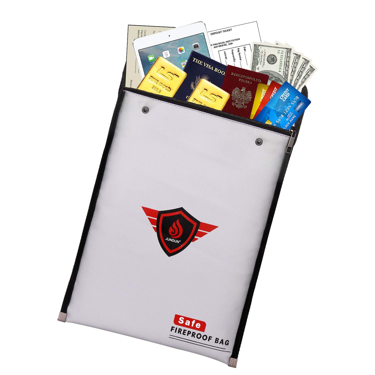 JUNDUN Fireproof Document Bag