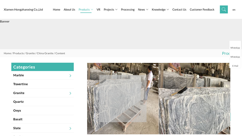 Juparana Grey Granite Manufacturers, Suppliers, Factory