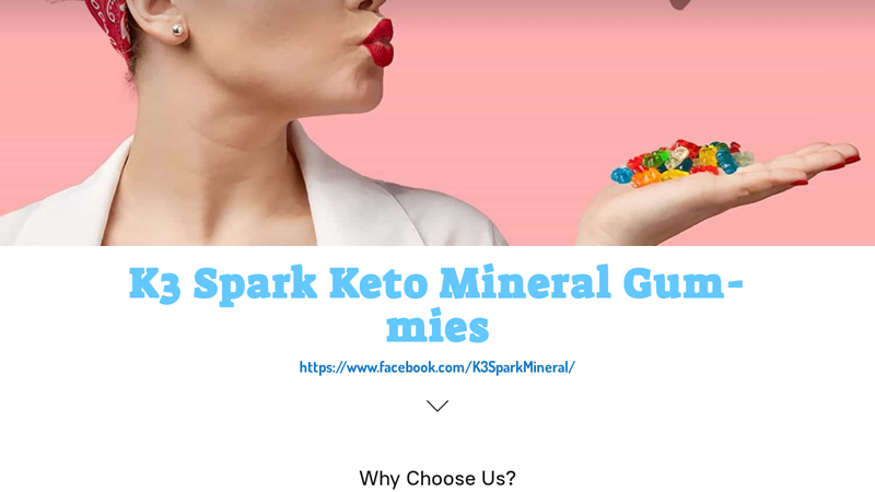 K3 Spark Keto Mineral Gummies