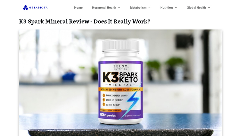 K3 Spark Mineral Review
