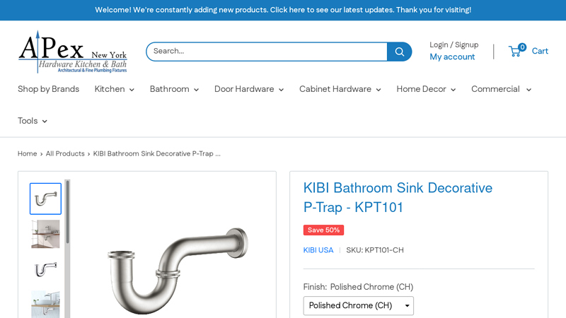 KIBI Bathroom Sink Decorative P