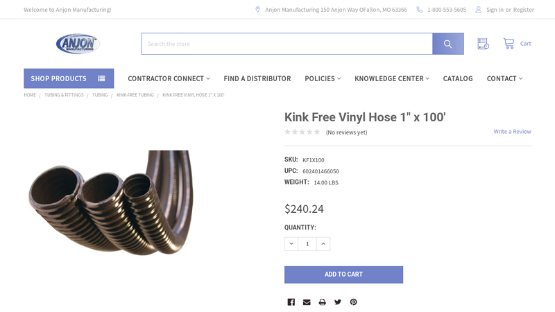 Kink Free Vinyl Hose 1