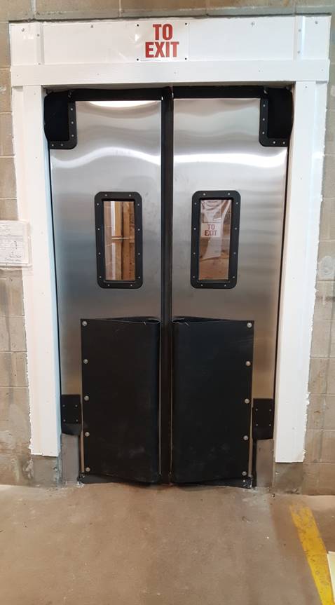Kitchen Traffic Doors