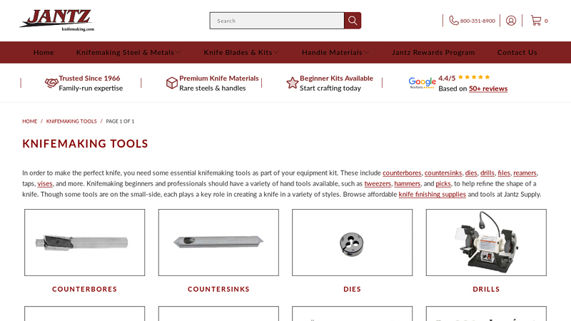 Knife Making Tools