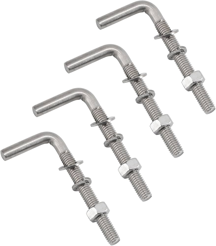 l shaped threaded bolts