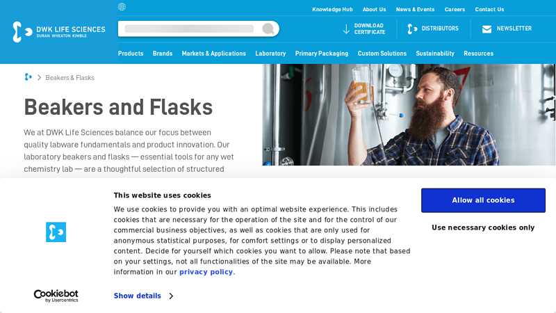 Lab Beakers & Flasks