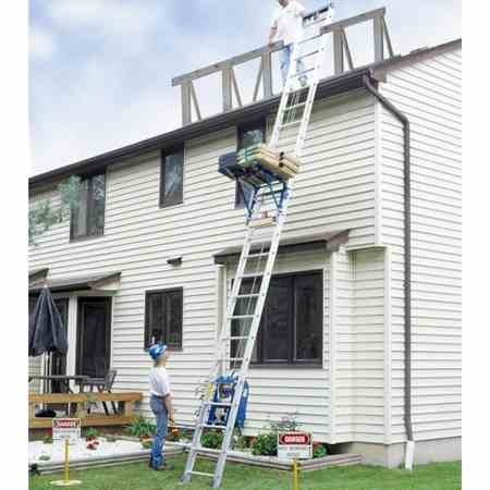 Ladder Hoist - Gas and Electric Roofing Hoist