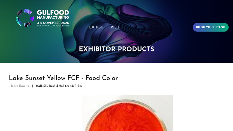 Lake Sunset Yellow FCF