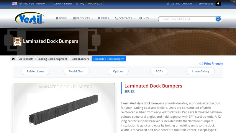 Laminated Dock Bumpers ()