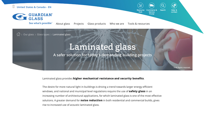 Laminated glass