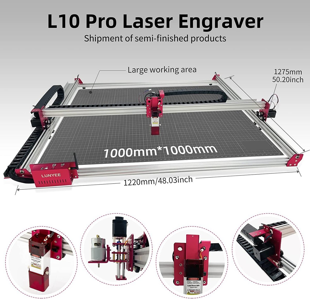 Large Format Laser Cutting Systems and Laser Engravers