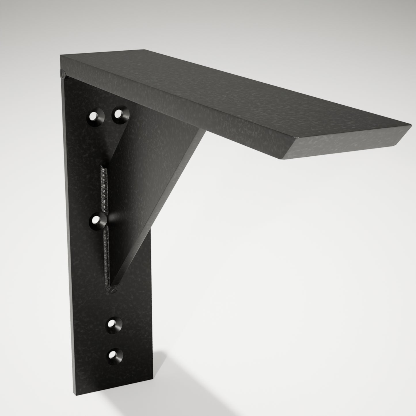 Large Shelf Bracket for Floating Shelves, Desks, and Countertops