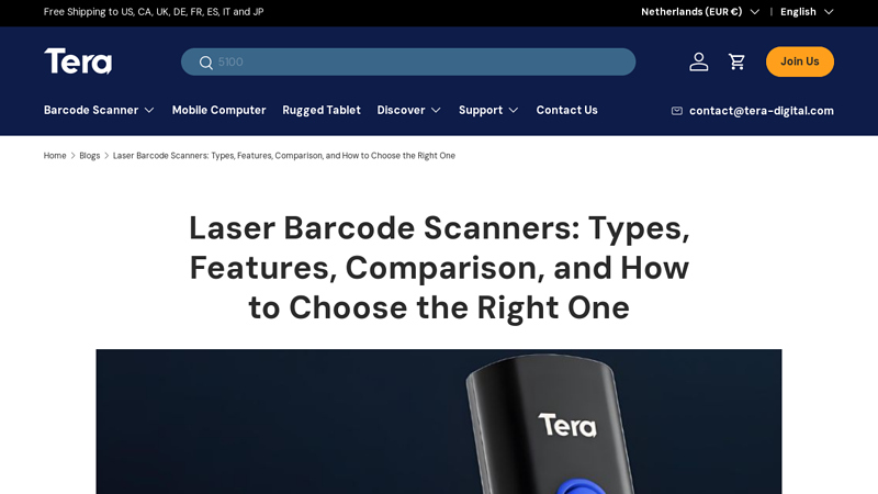 Laser Barcode Scanners