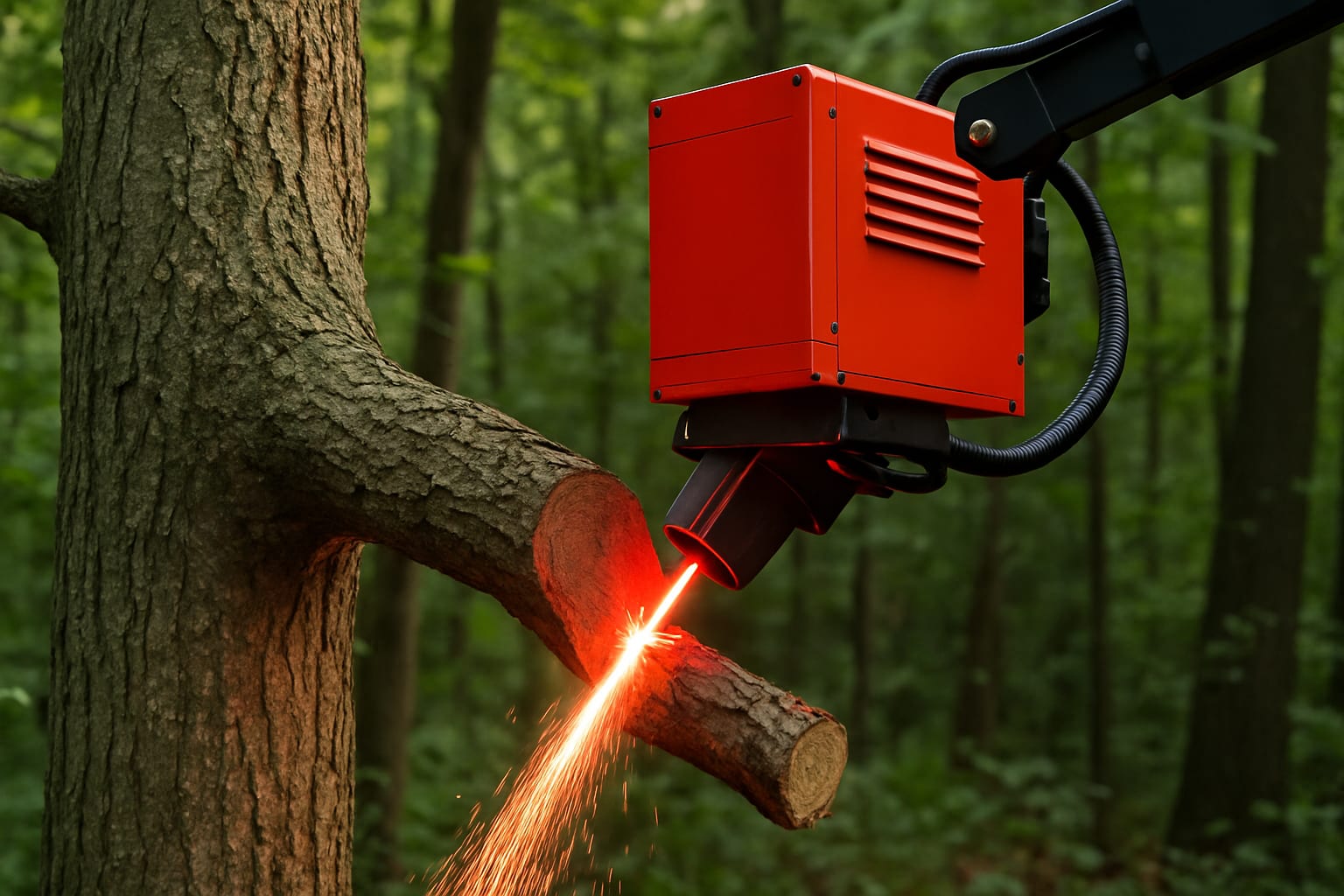 Laser Canon Tree Cutter industry insight