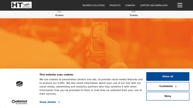 Laser distance meters