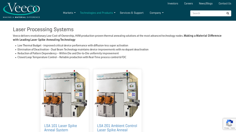 Laser Processing Systems