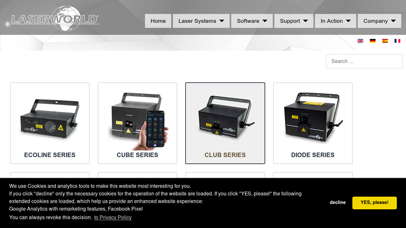 Laser Systems and Laser Show by Laserworld