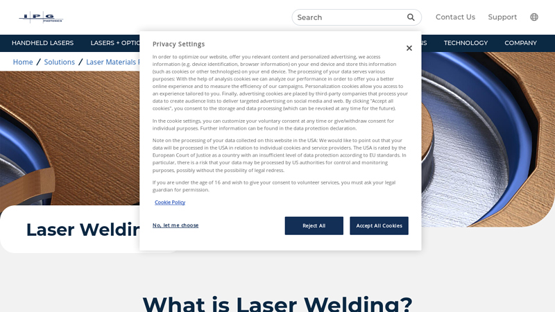 Laser Welding