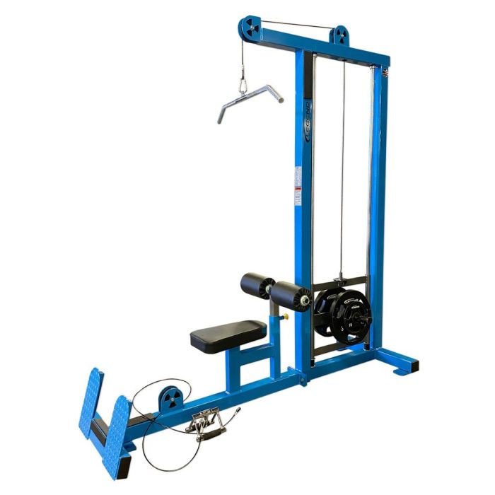 Lat Pulldown Low Row Machine