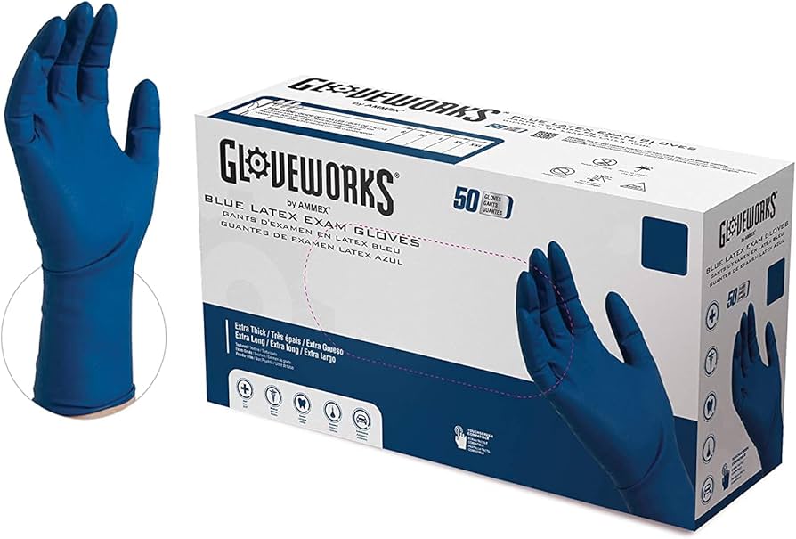 Latex Exam Gloves