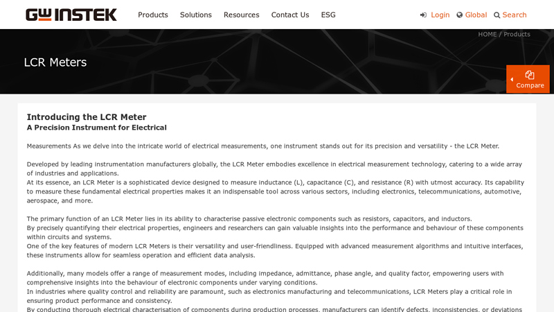LCR Meters