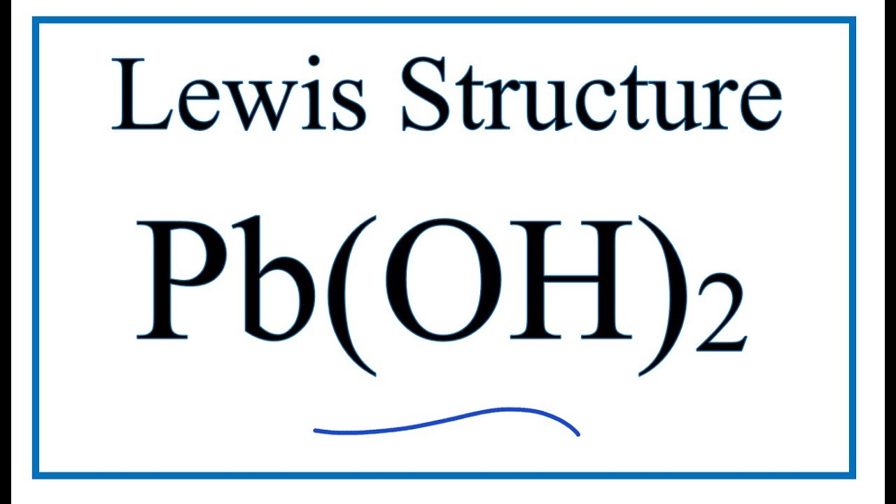 Lead hydroxide (Pb(OH)2)