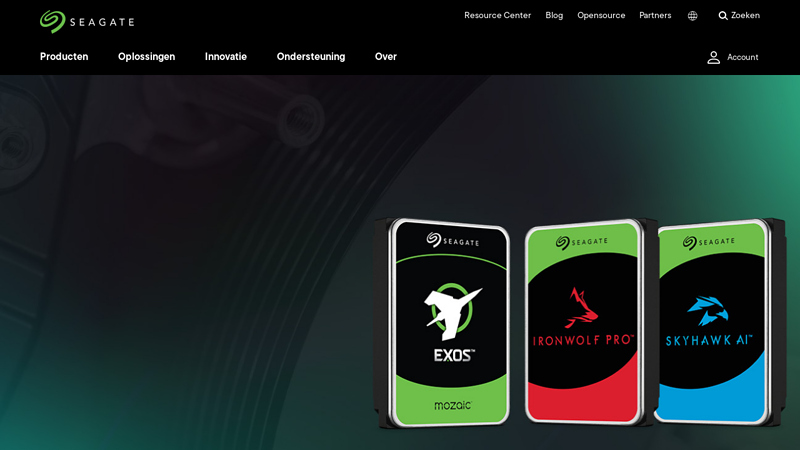 Leaders in mass-capacity storage