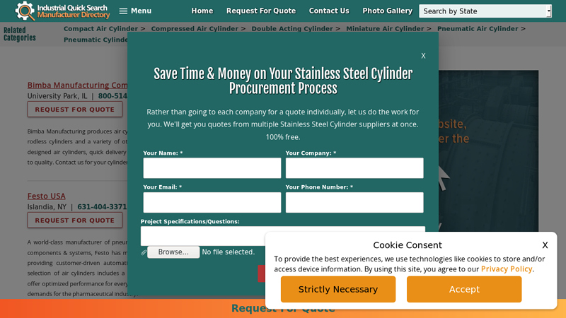 Leading Stainless Steel Cylinder Manufacturers